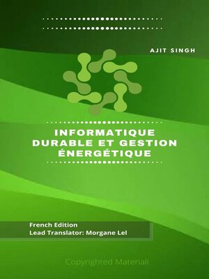 cover image of Informatique Durable et Gestion Énergétique